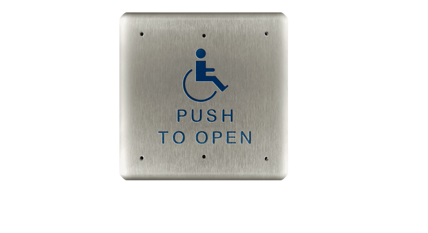 4.75 Square Actuator Push Plate