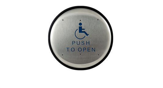 6" Round Actuator Push Plate